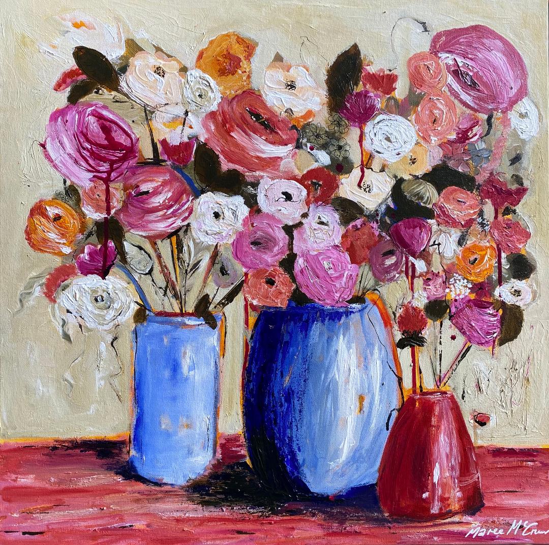 Maree McCrum’s new Sydney beach series debuts at the Affordable Art Fair—vibrant mixed media works blending her Riverina roots with Bronte and La Perouse.