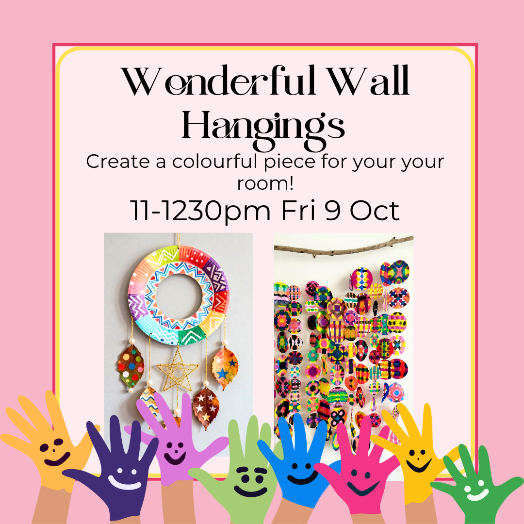 Wonderful Wall Hangings | Kids School Holiday Workshop Wagga Wagga
