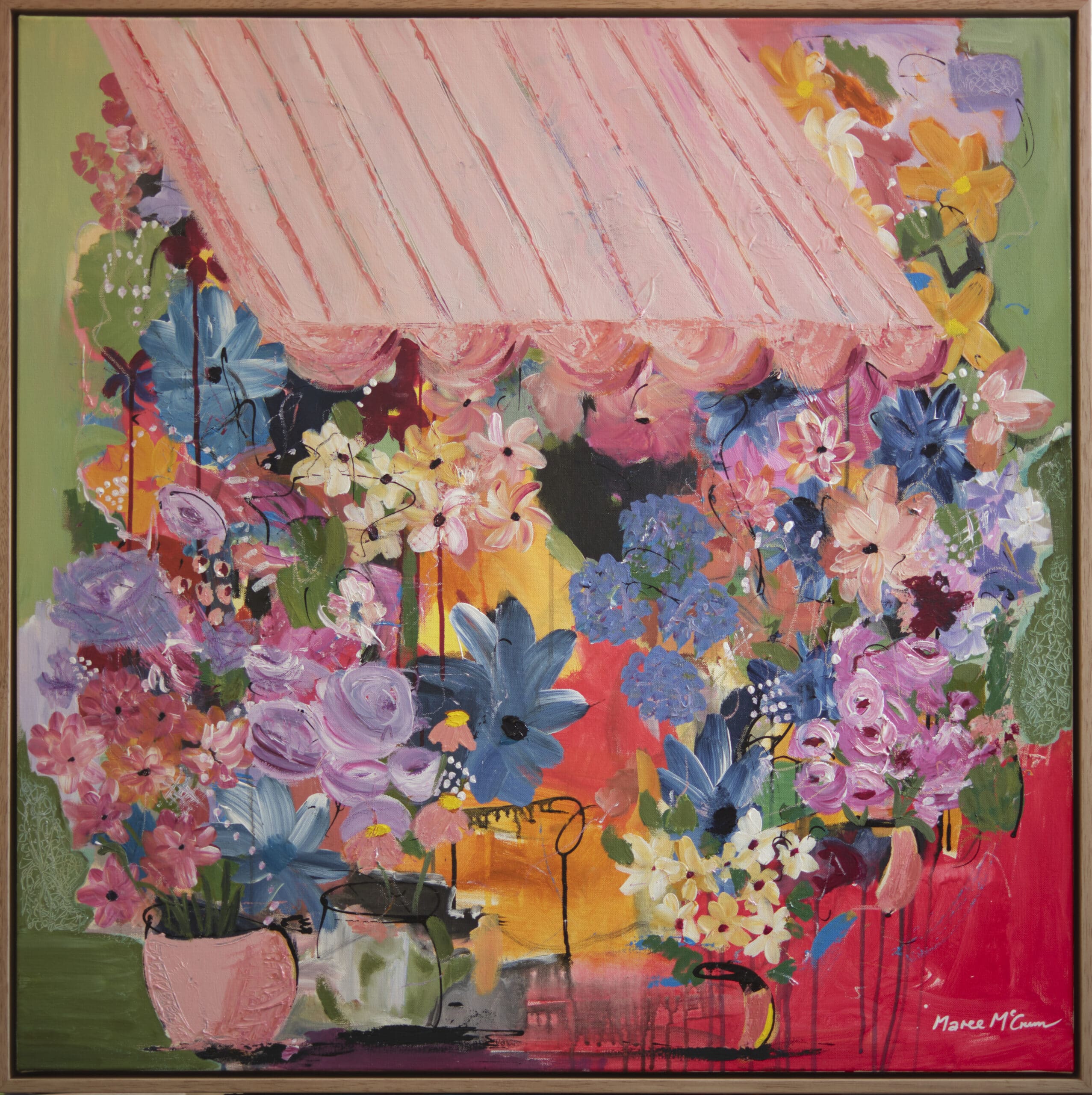 Maree McCrum’s new Sydney beach series debuts at the Affordable Art Fair—vibrant mixed media works blending her Riverina roots with Bronte and La Perouse.