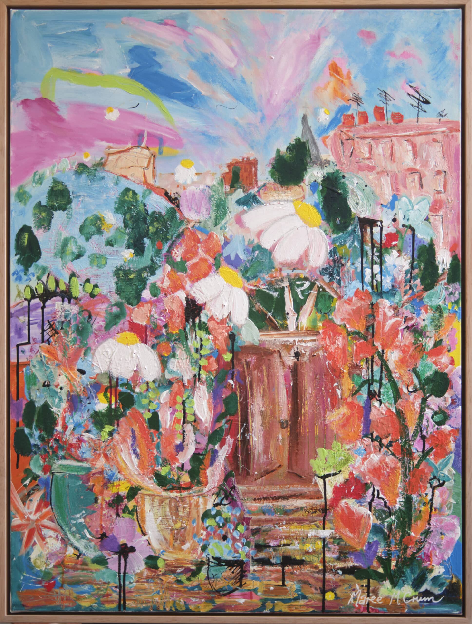 Maree McCrum’s new Sydney beach series debuts at the Affordable Art Fair—vibrant mixed media works blending her Riverina roots with Bronte and La Perouse.