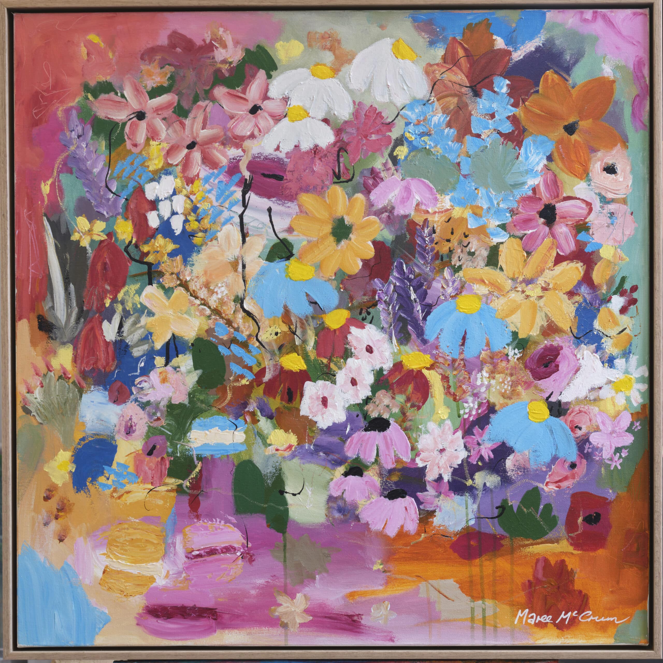 Maree McCrum’s new Sydney beach series debuts at the Affordable Art Fair—vibrant mixed media works blending her Riverina roots with Bronte and La Perouse.