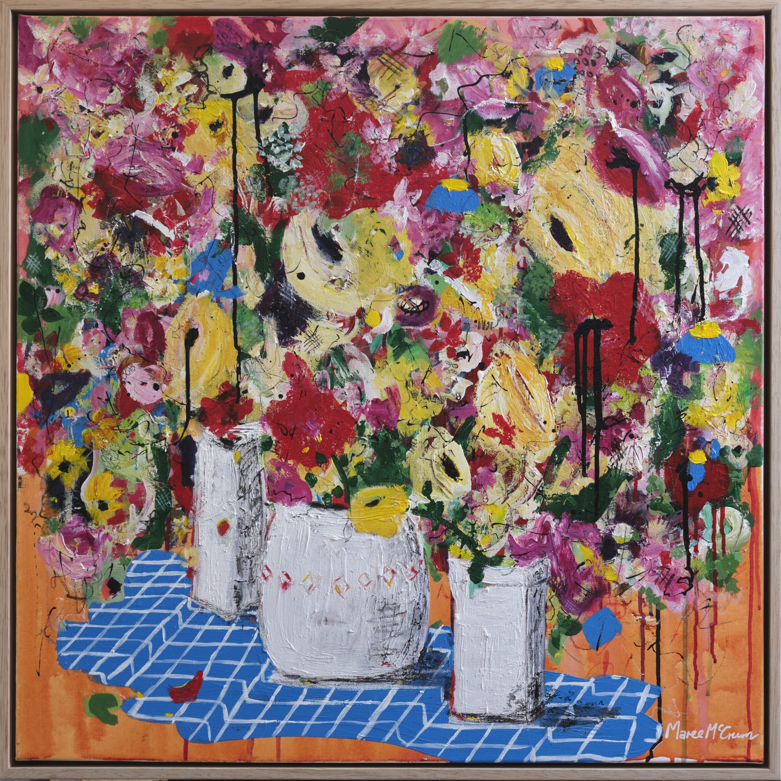 Maree McCrum’s new Sydney beach series debuts at the Affordable Art Fair—vibrant mixed media works blending her Riverina roots with Bronte and La Perouse.