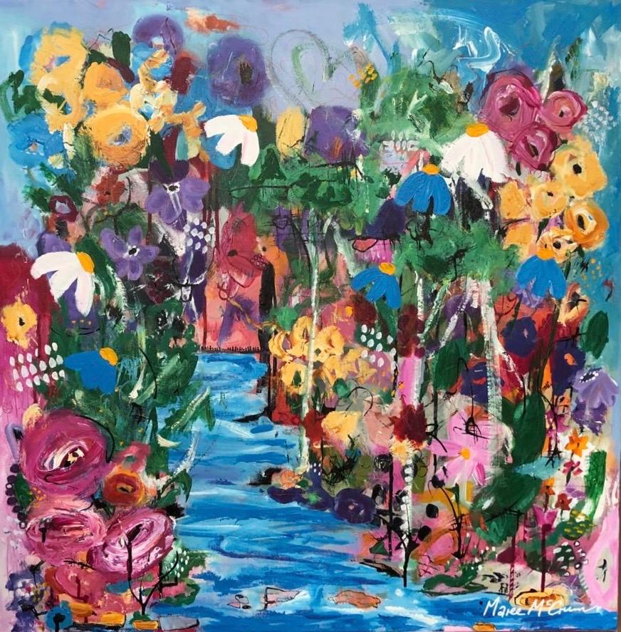 Maree McCrum’s new Sydney beach series debuts at the Affordable Art Fair—vibrant mixed media works blending her Riverina roots with Bronte and La Perouse.