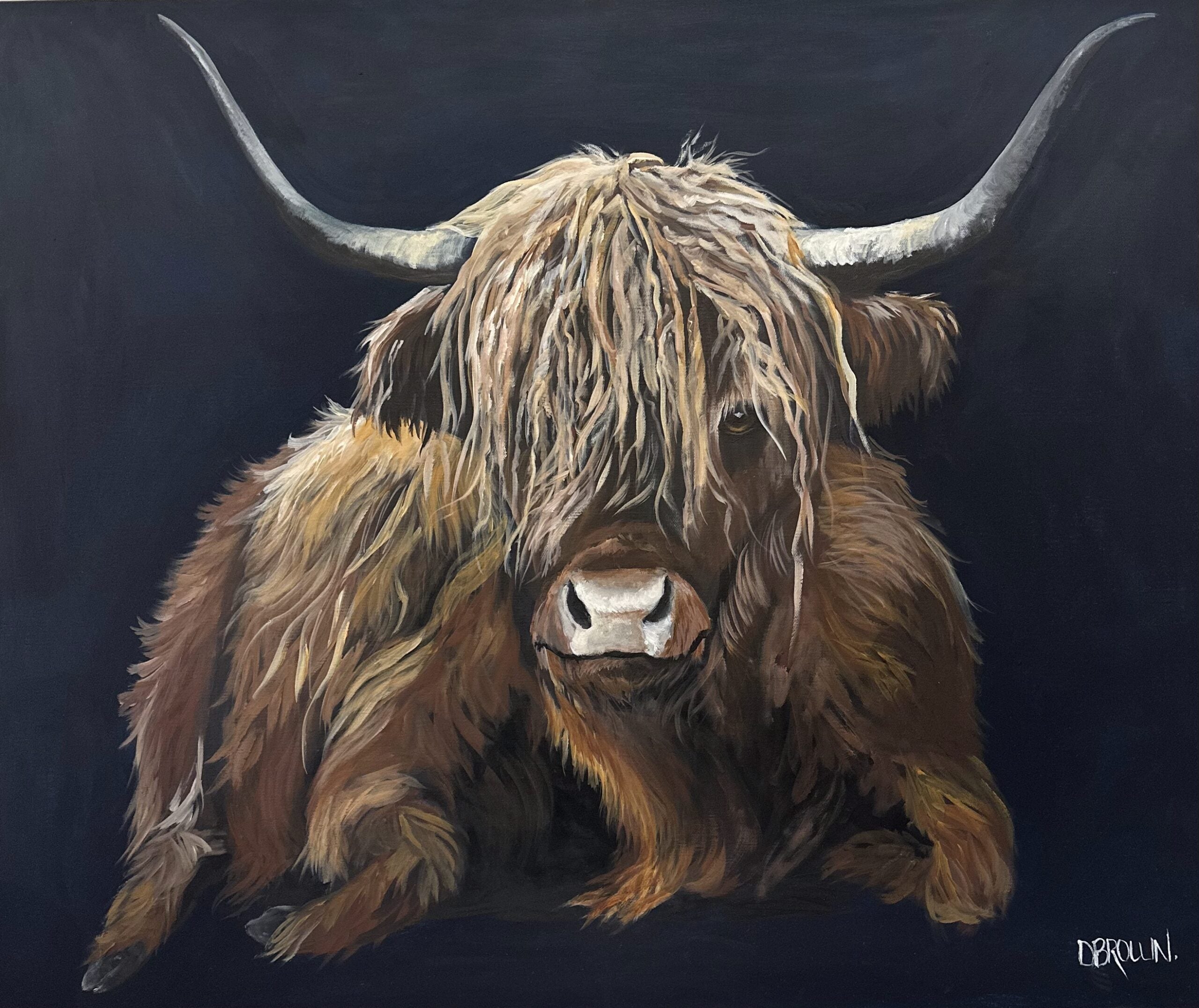 Discover Donna Brown’s latest collection at the Sydney Affordable Art Fair this November—playful, expressive animal portraits full of humour, heart, and personality.