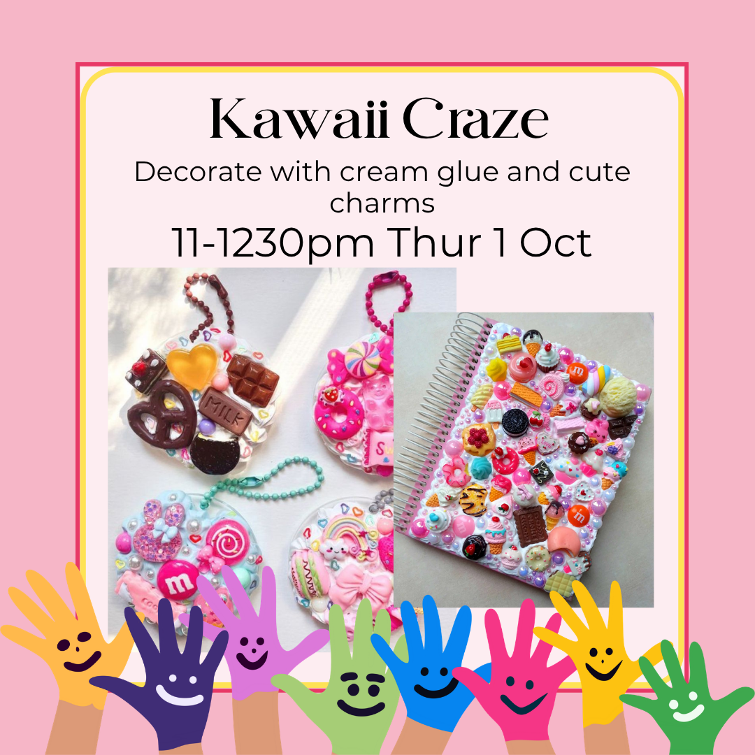 Kawaii Craze | Kids School Holiday Workshop Wagga Wagga