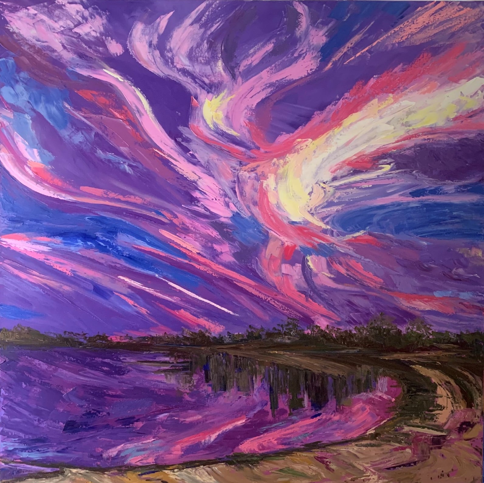 Sunset at the Lake