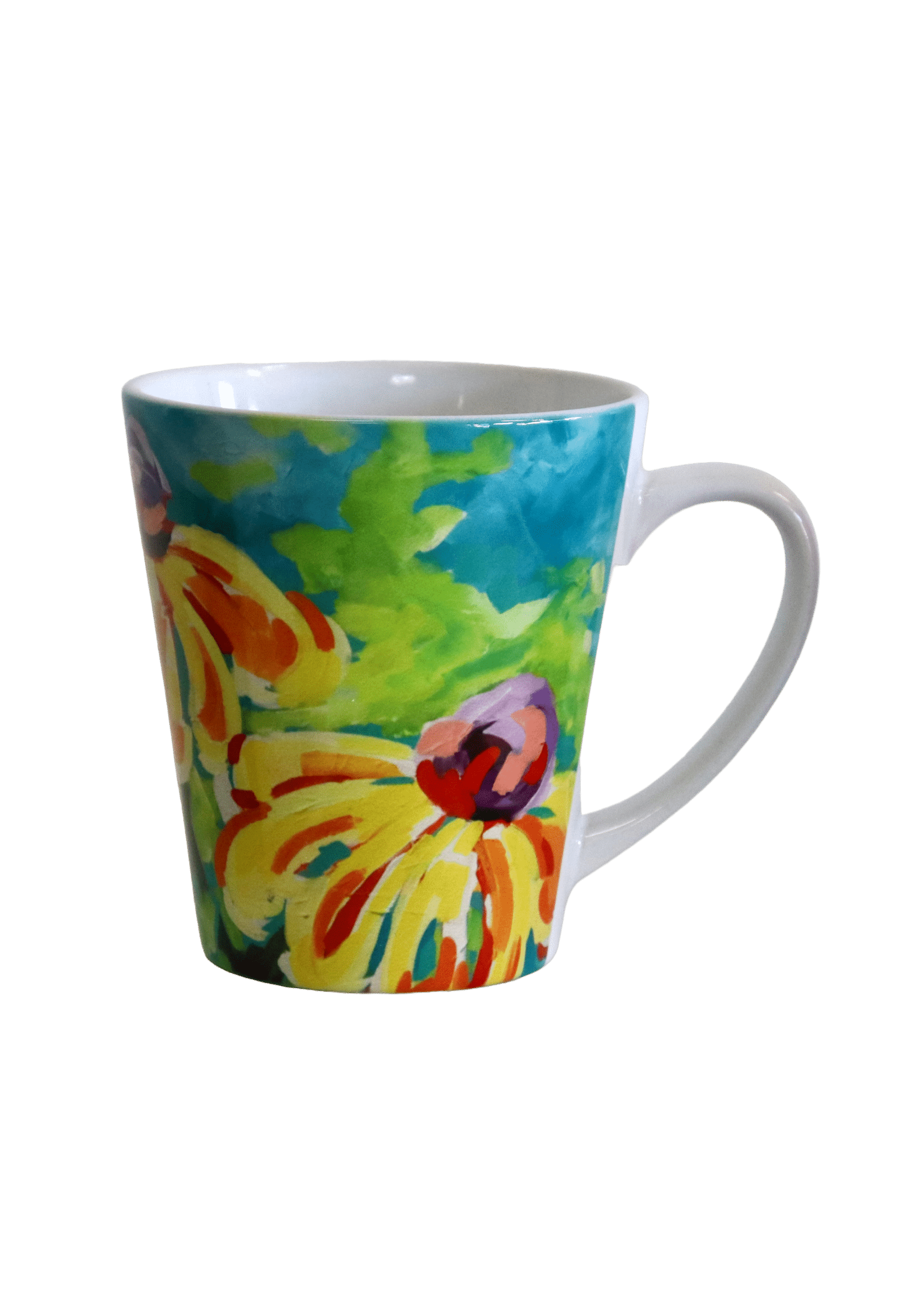 PJs Flowers Set of 2 Mugs