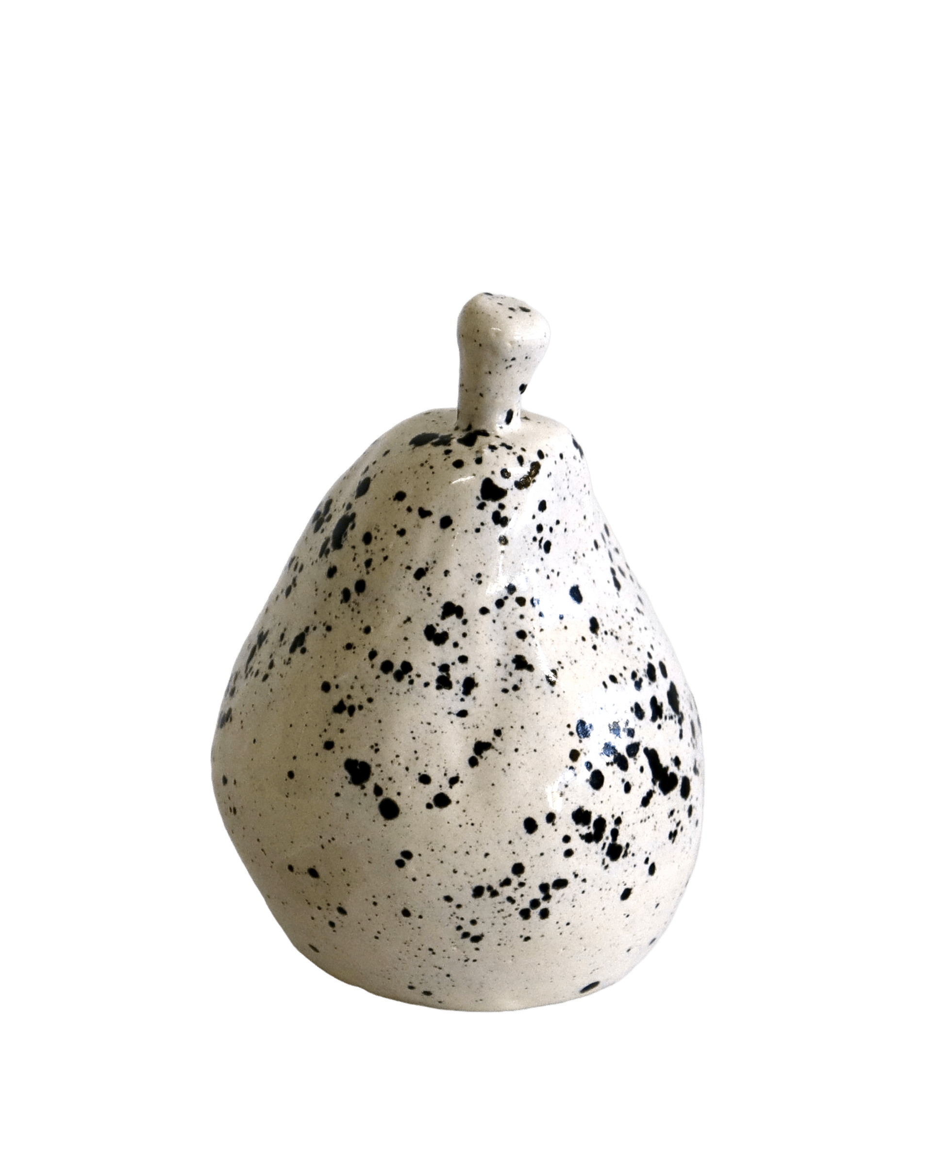 Perfect Pear Black Speckles - Large