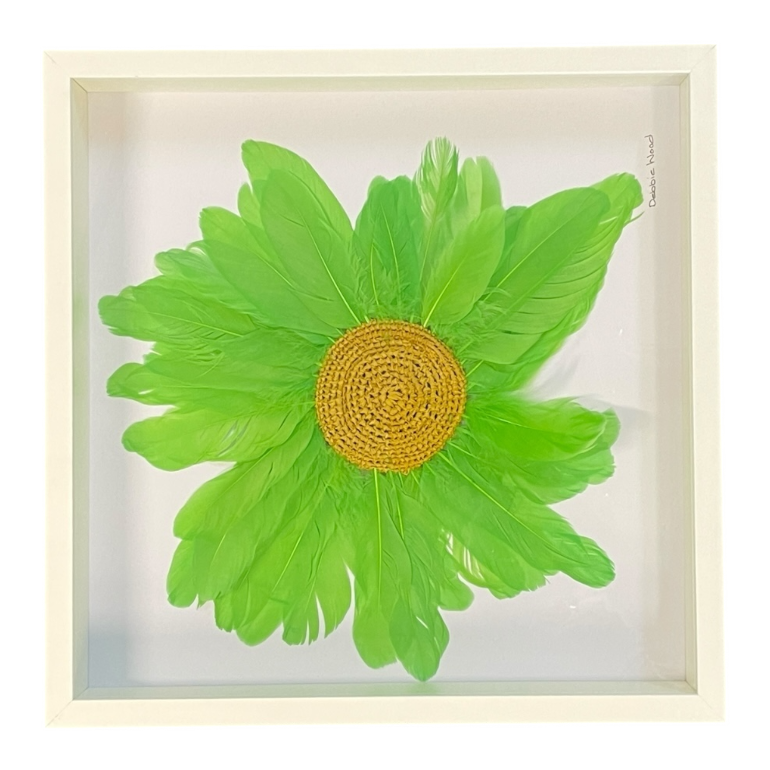 Green Wildflower 2 – Original Artwork by Debbie Wood
