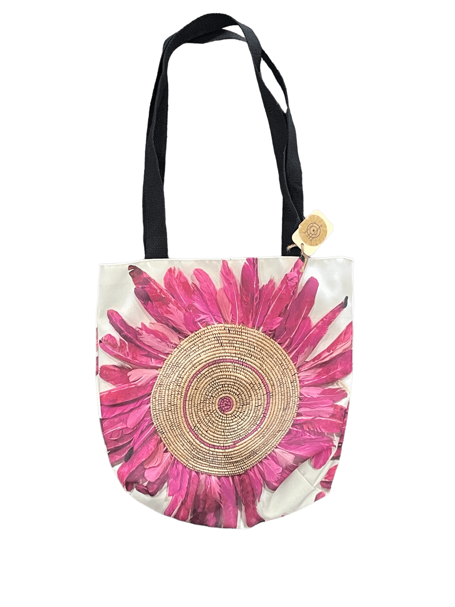 Pink Emu Tote Bag