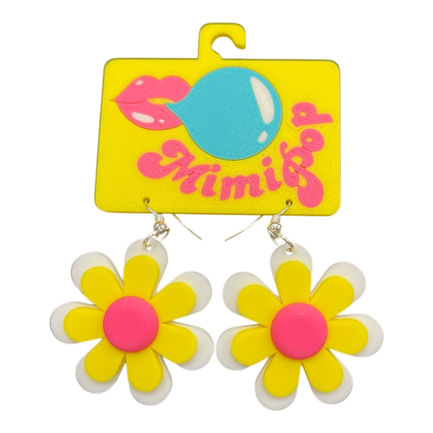 Turn up the fun with Mimipop’s 3D printed earring collection! Bright, bold, and lightweight statement pieces that bring colour and joy to every outfit.
