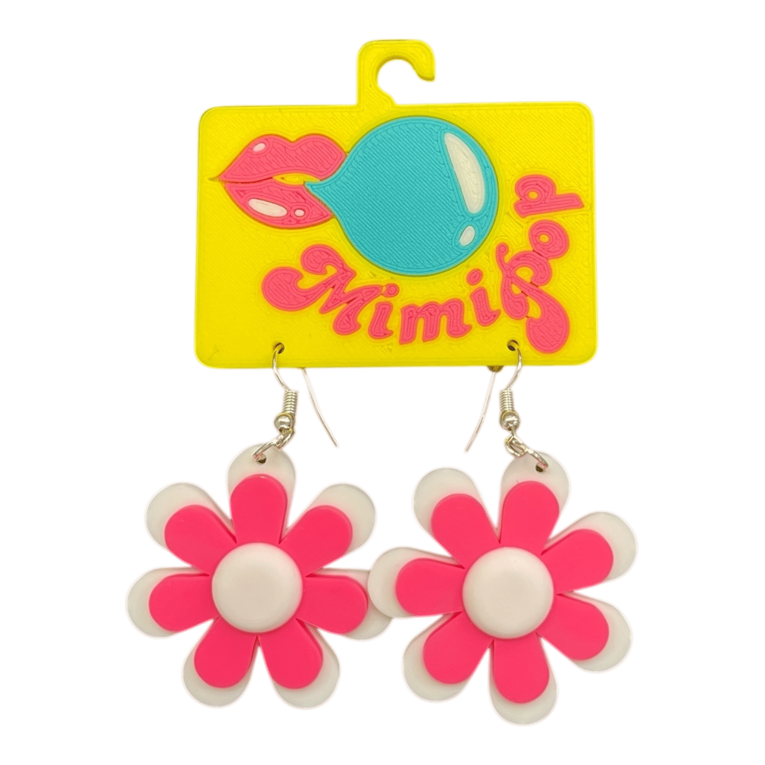 Turn up the fun with Mimipop’s 3D printed earring collection! Bright, bold, and lightweight statement pieces that bring colour and joy to every outfit.