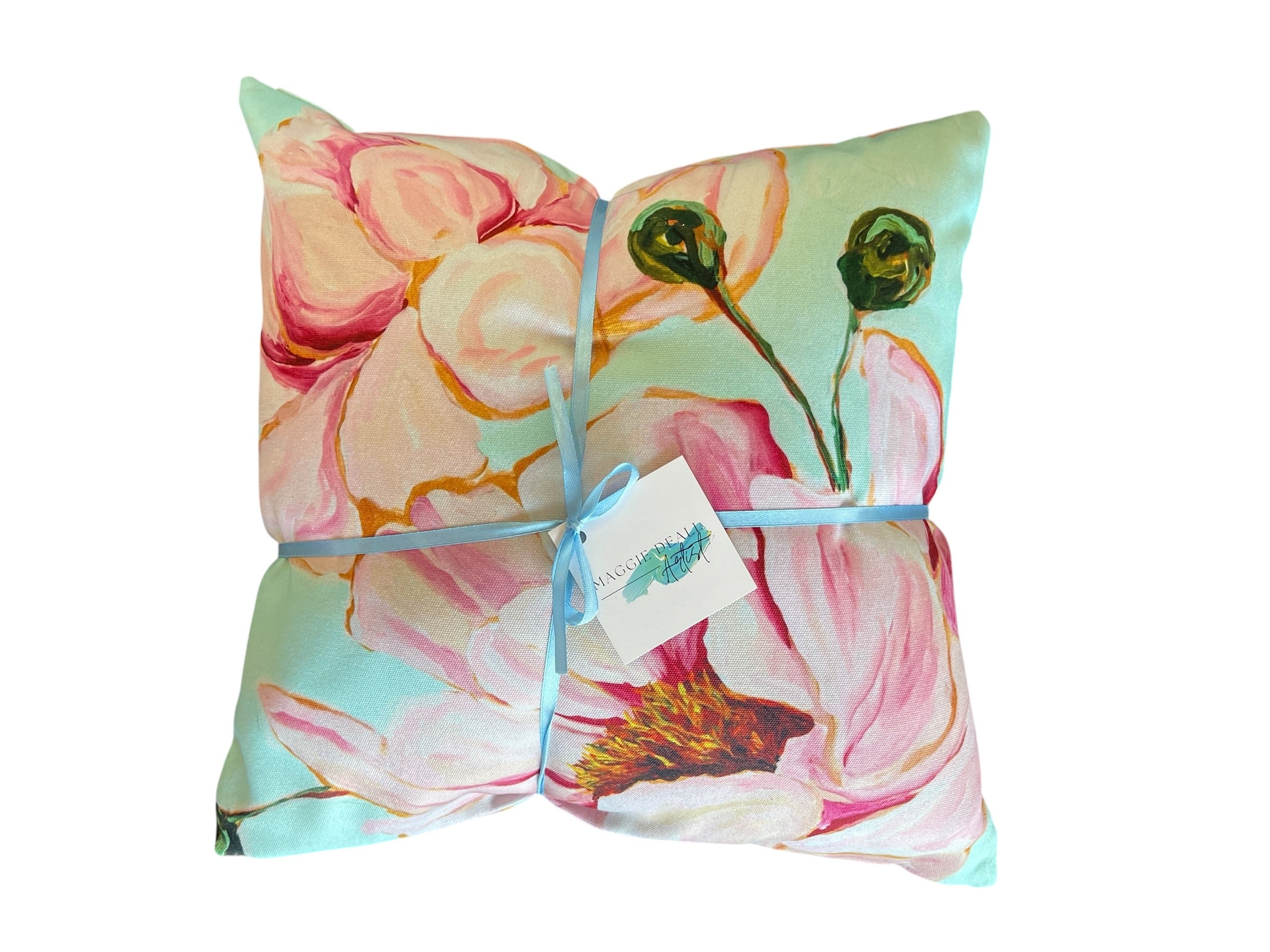 Delicate Peony Cushion