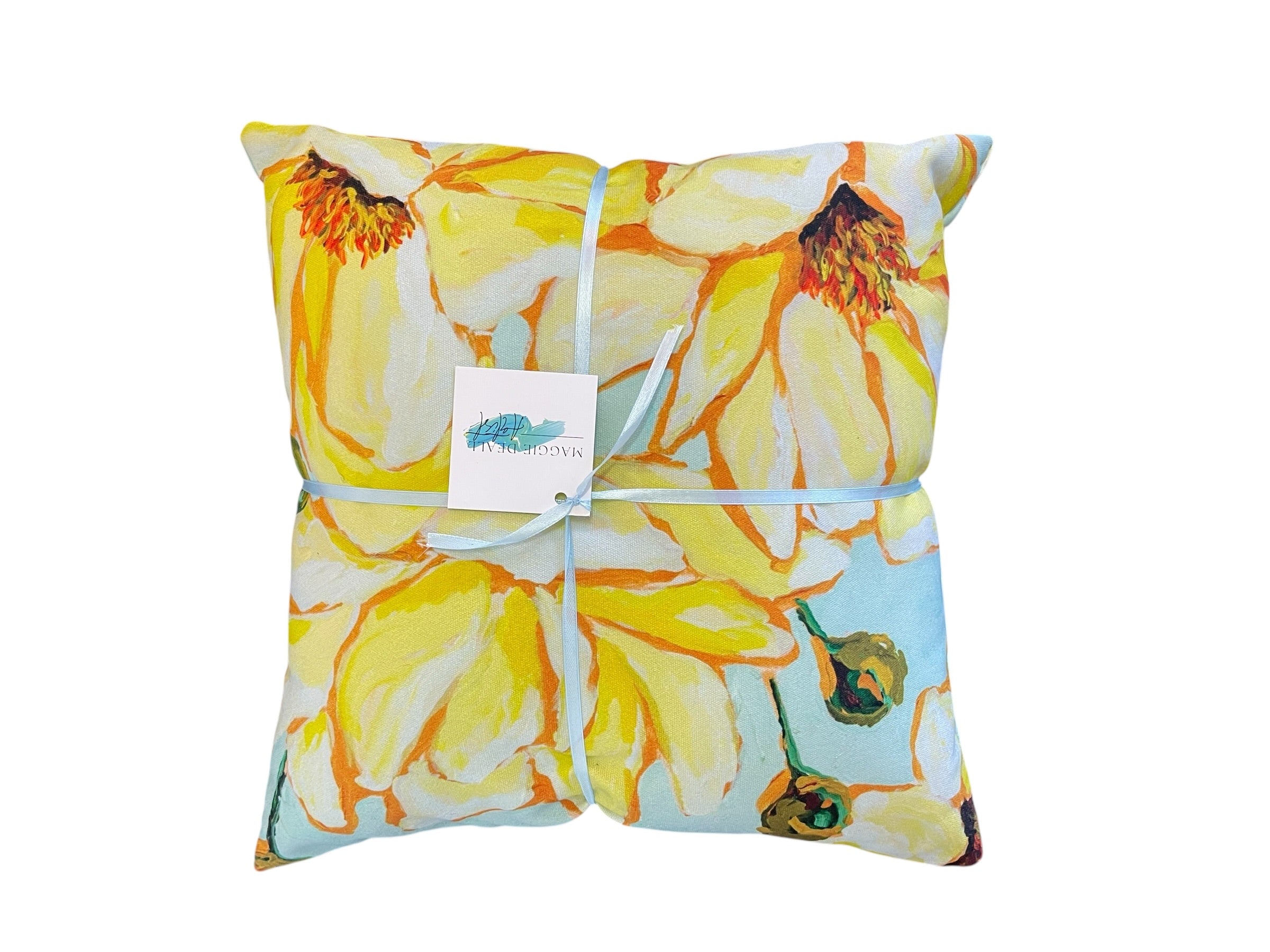 Sunshine Peony Cushion