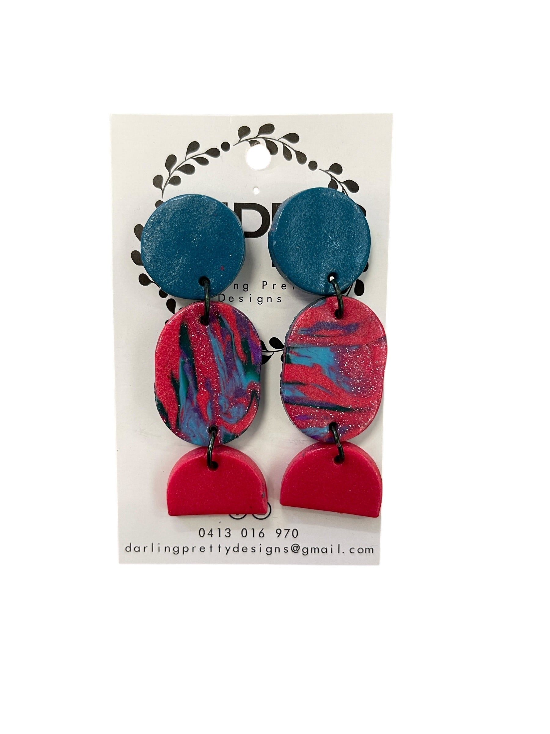 Electric Muse Earrings by Darling Pretty Designs
