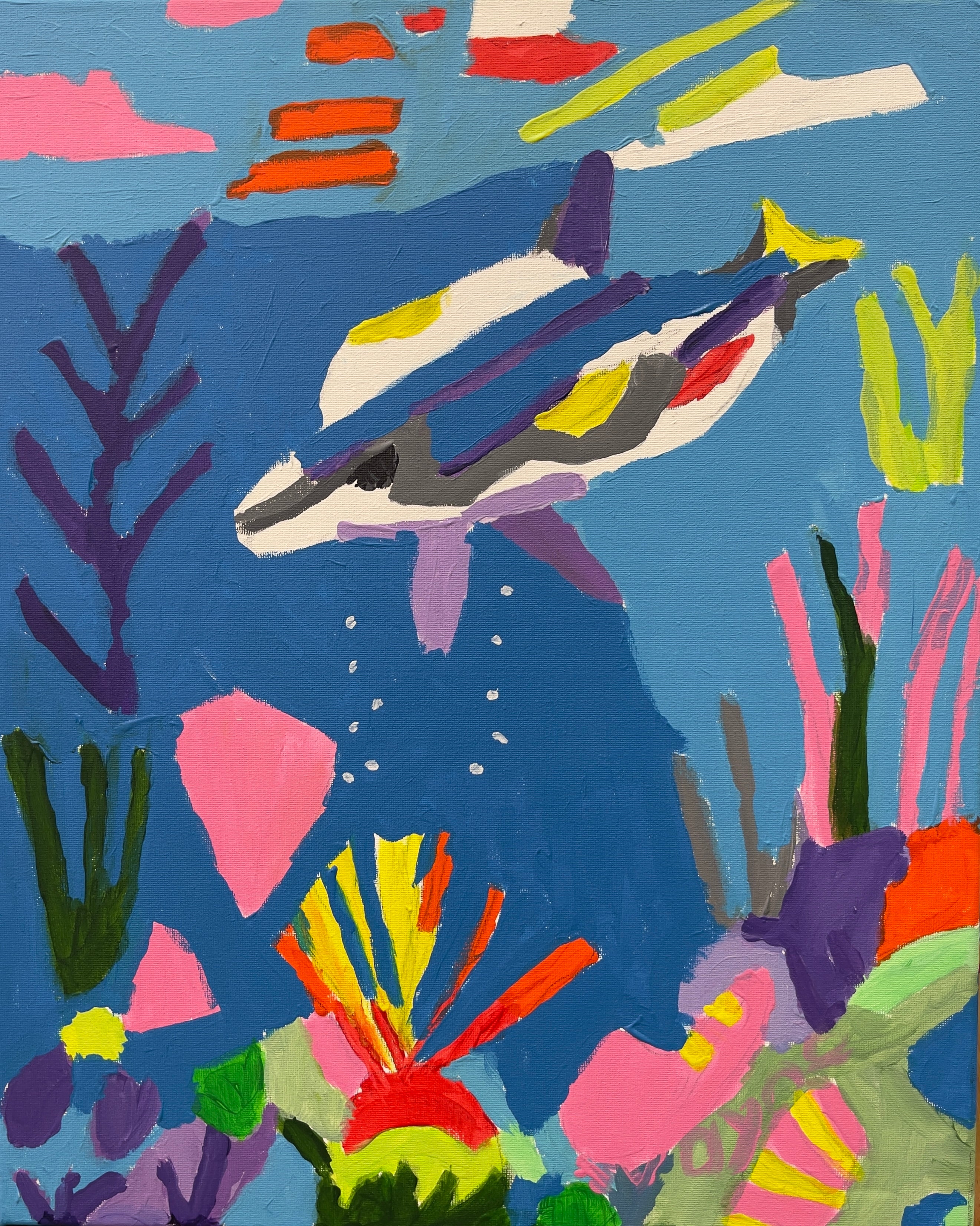 Under the Sea – Original Artwork by Wayne Emerson