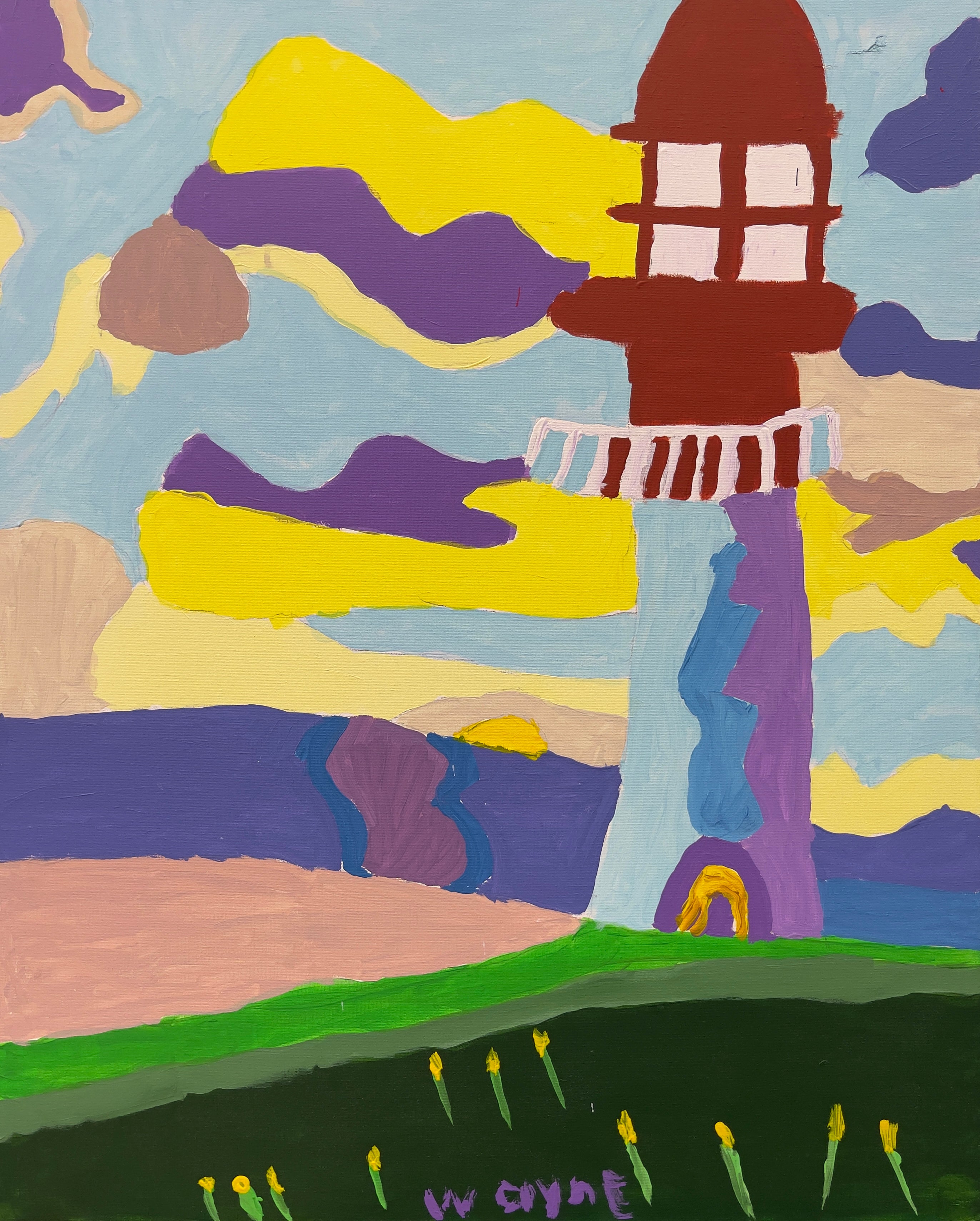 Lighthouse – Original Artwork by Wayne Emerson