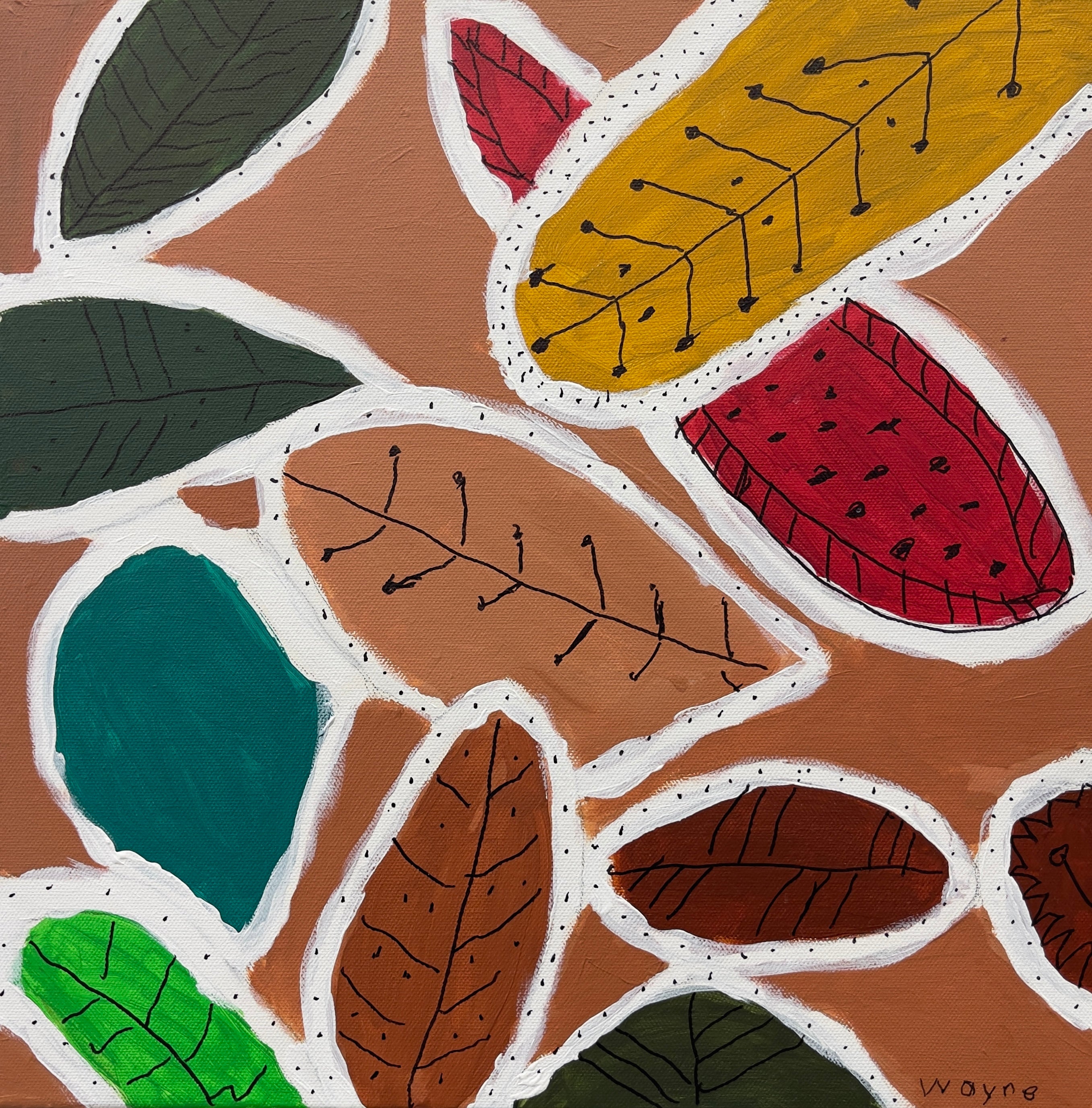 Autumn Leaves – Original Artwork by Wayne Emerson