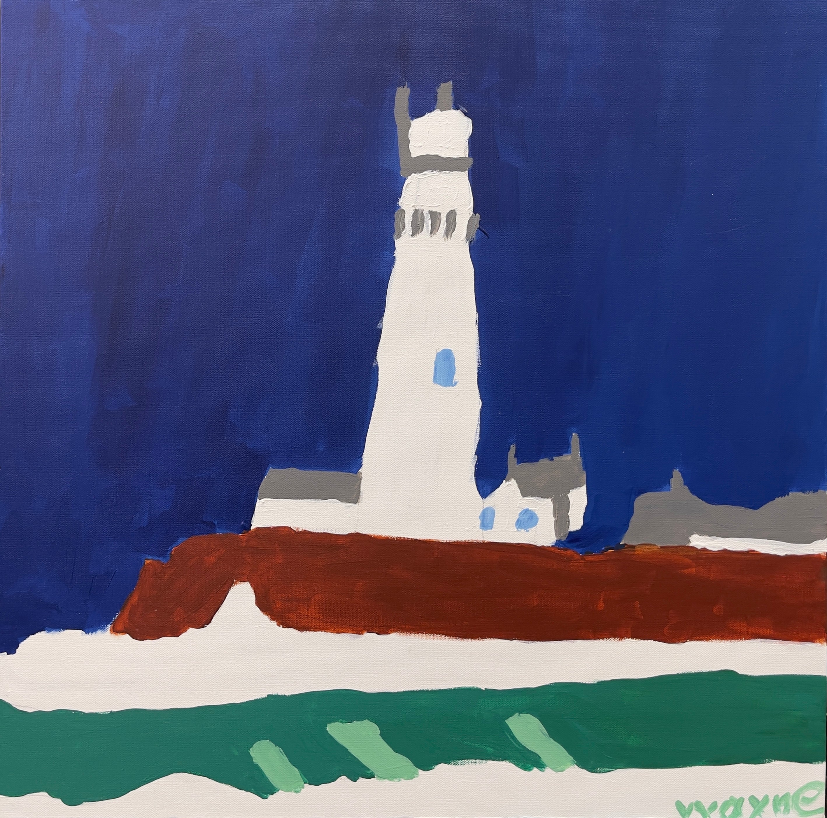Lighthouse 2 – Original Artwork by Wayne Emerson