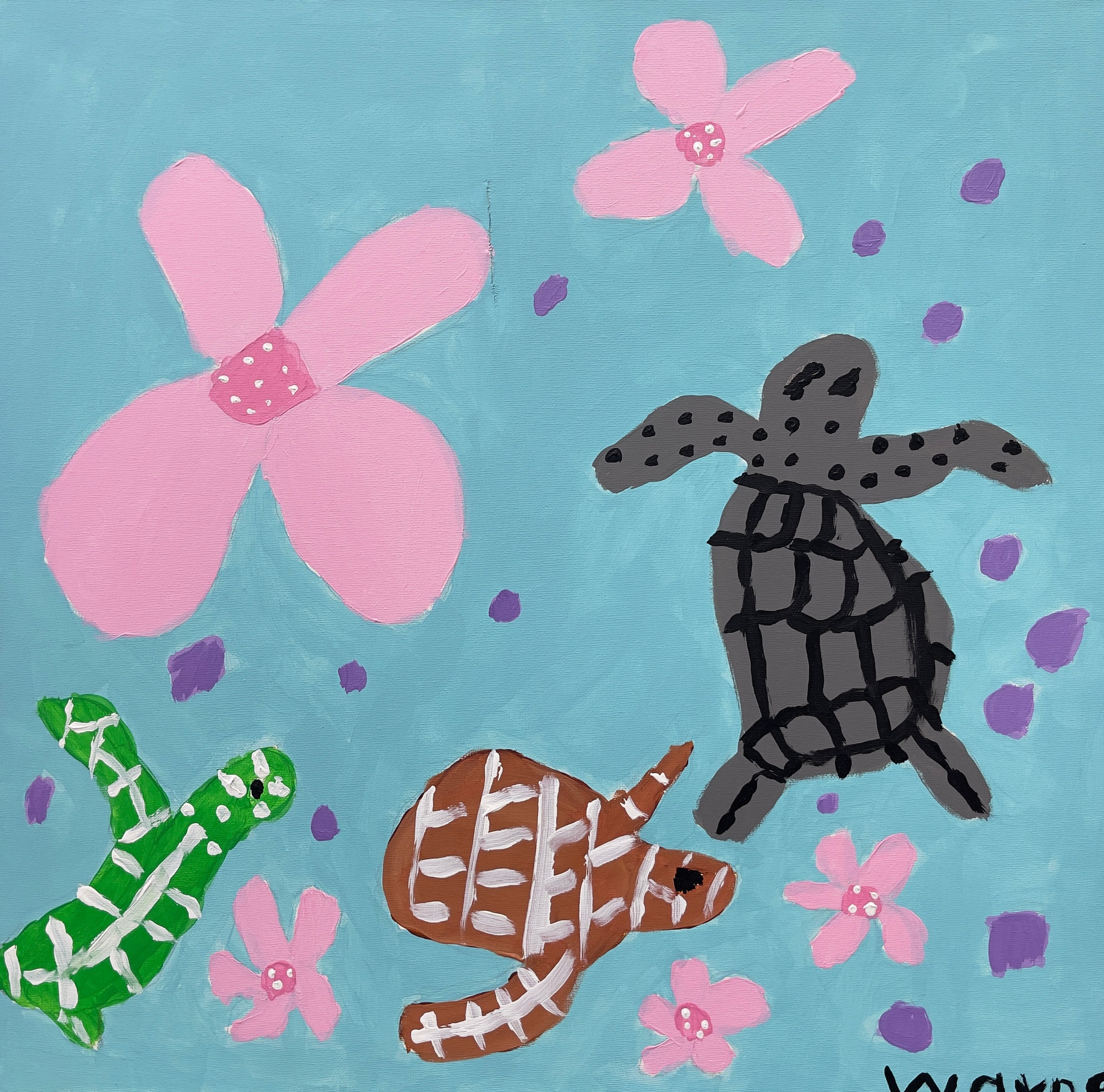 Sea Turtles – Original Artwork by Wayne Emerson