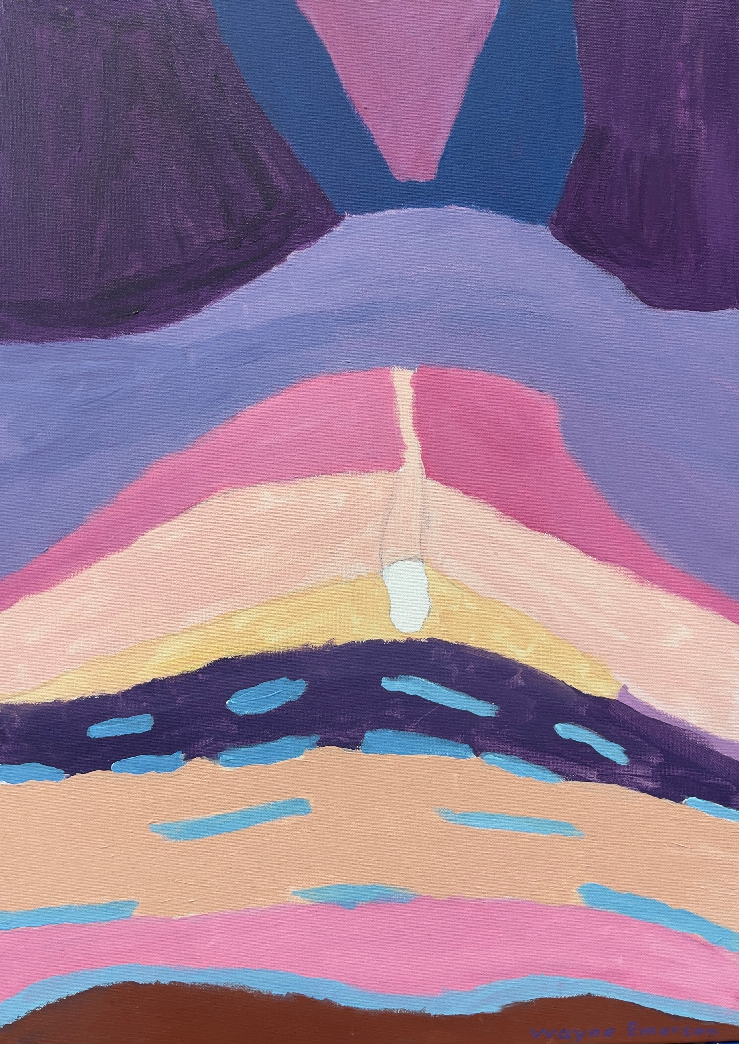 Pink Sky – Original Artwork by Wayne Emerson