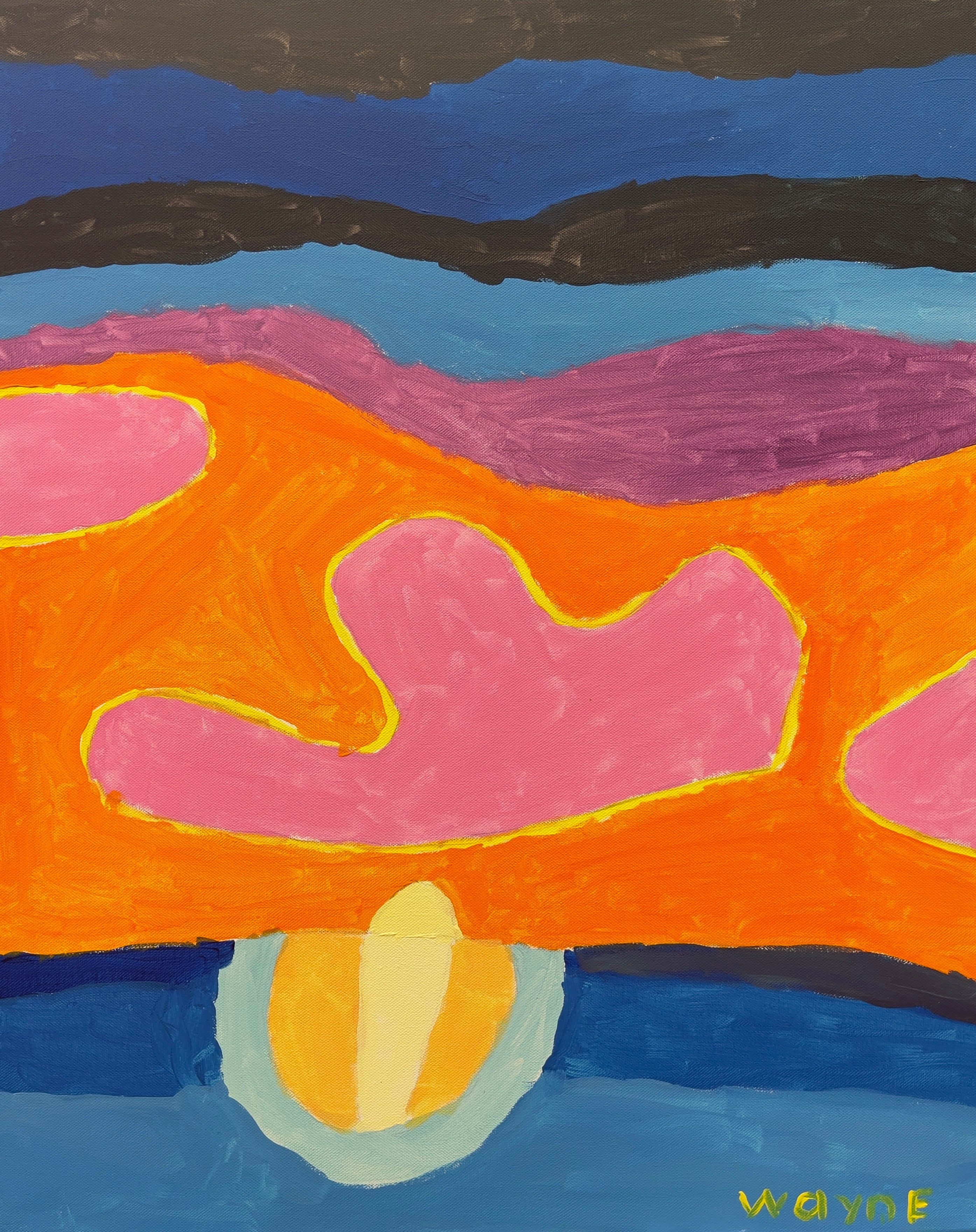 Beach Sunrise – Original Artwork by Wayne Emerson