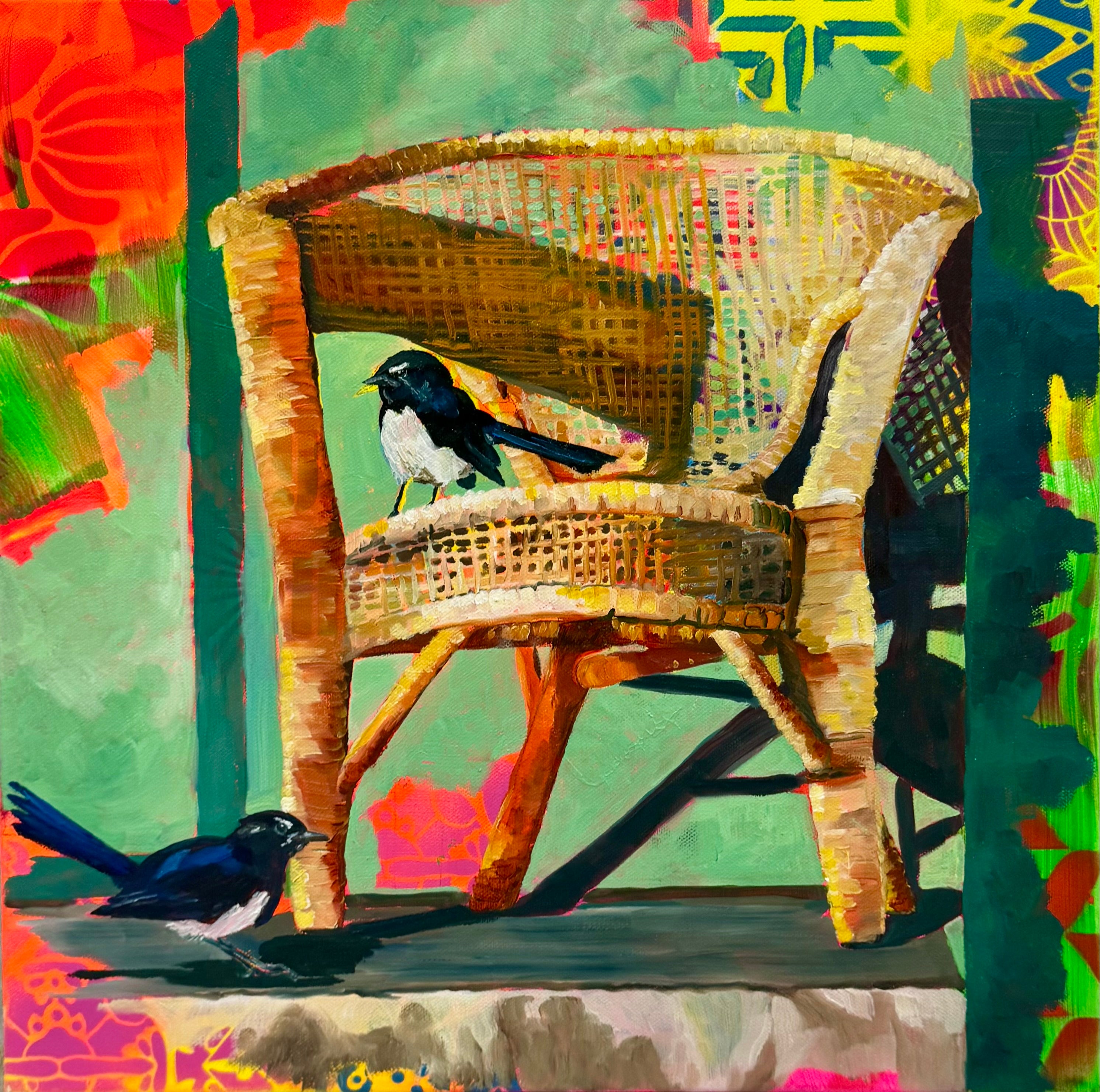 Willy Wagtails and the Empty Chair