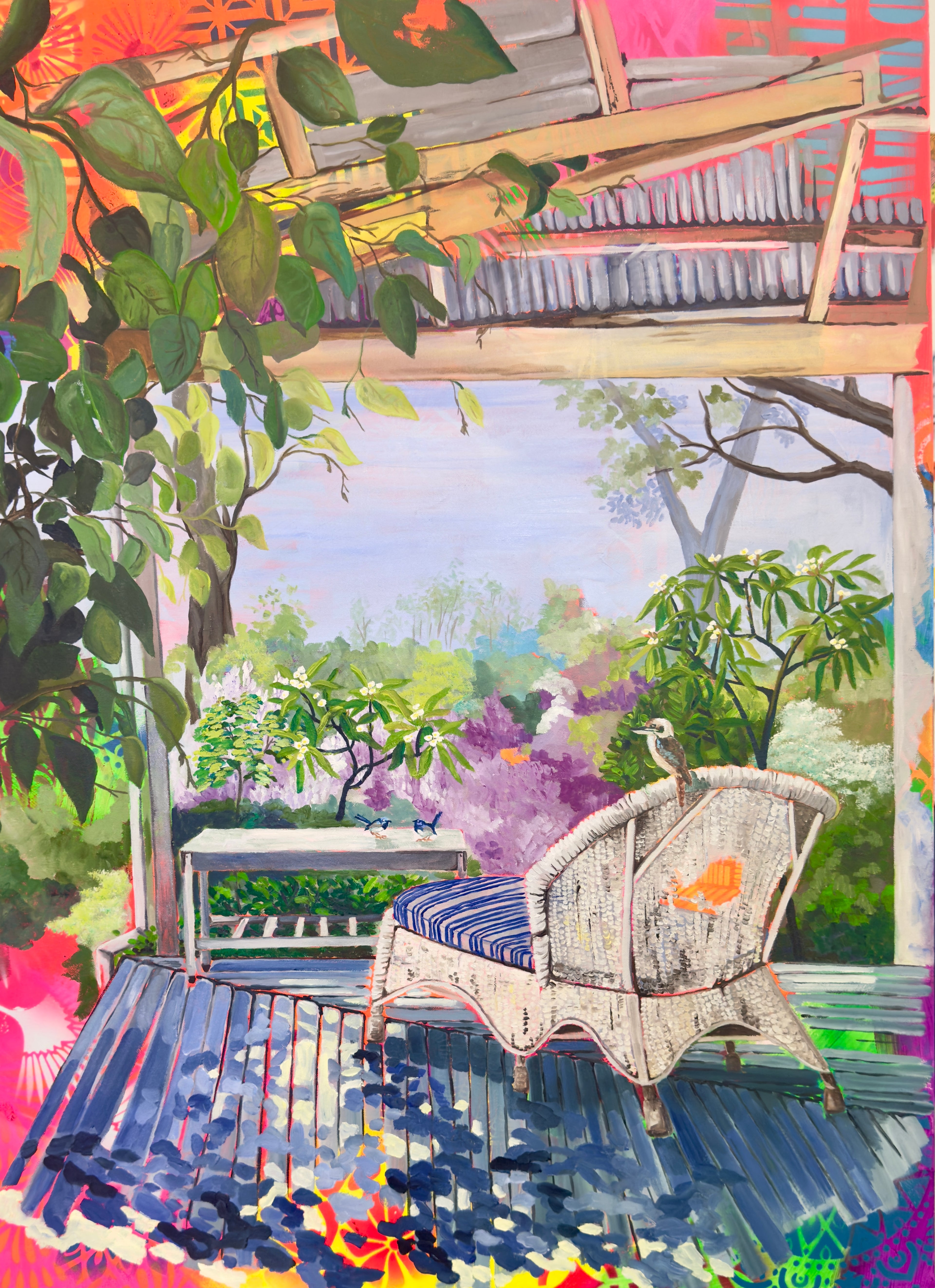 Morning on the Verandah