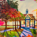 Flame Trees at Hawthorne Ferry
