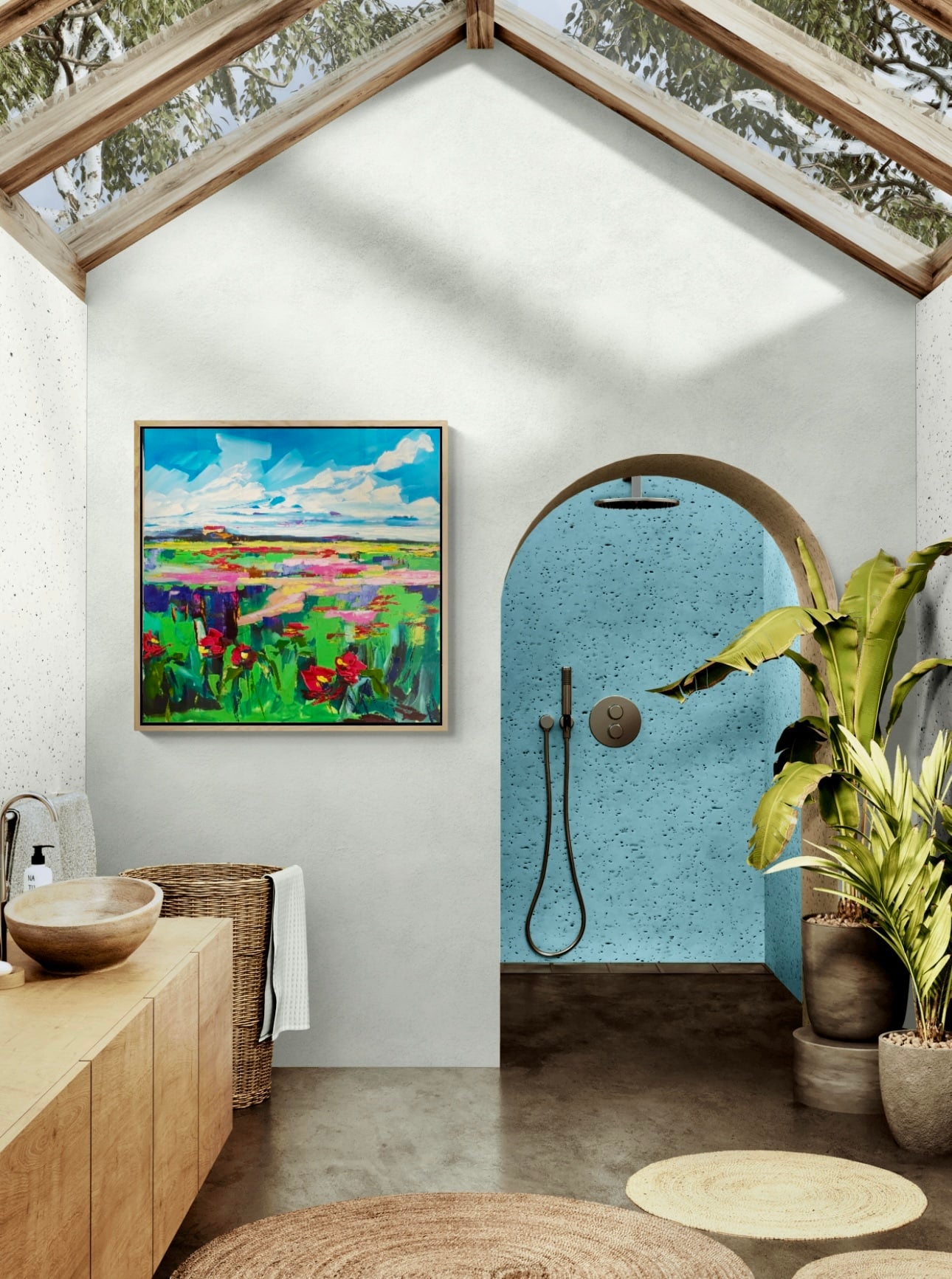 Champs de coquelicots