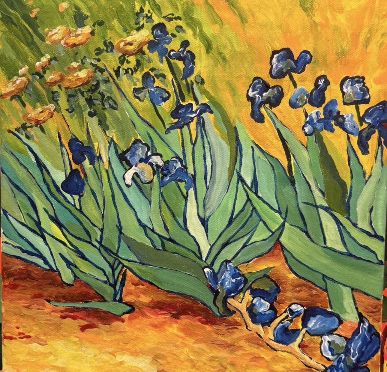 Inspired by Van Gogh Apron