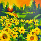 The Sunflowers Coasters