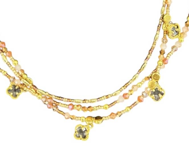 Sunset Glow Layers Necklace