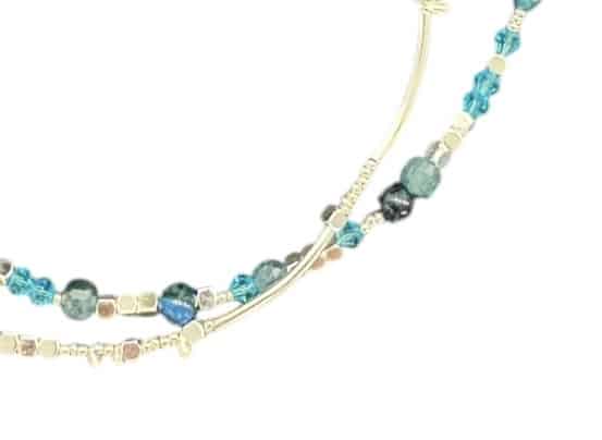 Blue Tides Necklace