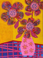 Discover Lindy Farley’s Hothouse Flowers collection—vibrant mixed media florals bursting with colour, energy, and joy. Australian art at its finest.