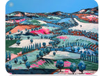 Rebecca Gornall’s vibrant new Riverina landscapes debut at the Sydney Affordable Art Fair—bold, colourful works that celebrate country life.