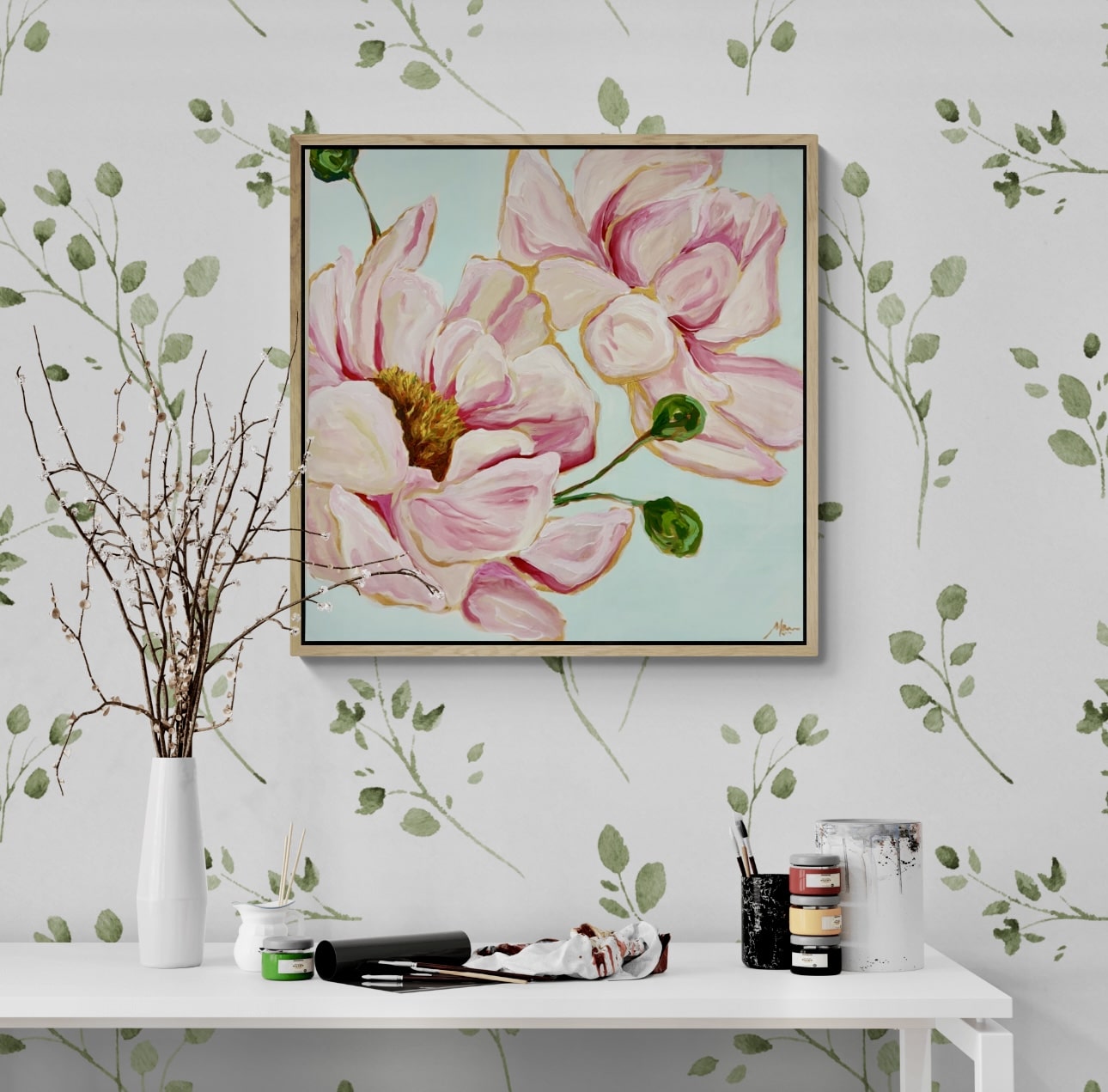 Delicate Peonies