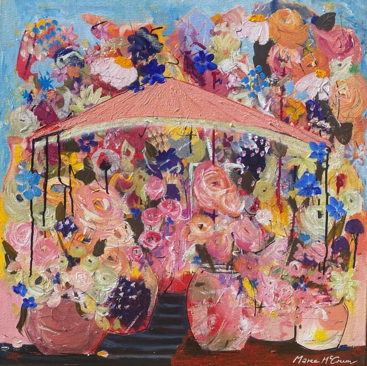 Maree McCrum’s new Sydney beach series debuts at the Affordable Art Fair—vibrant mixed media works blending her Riverina roots with Bronte and La Perouse.