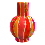 Hot Summer Stripes Vase