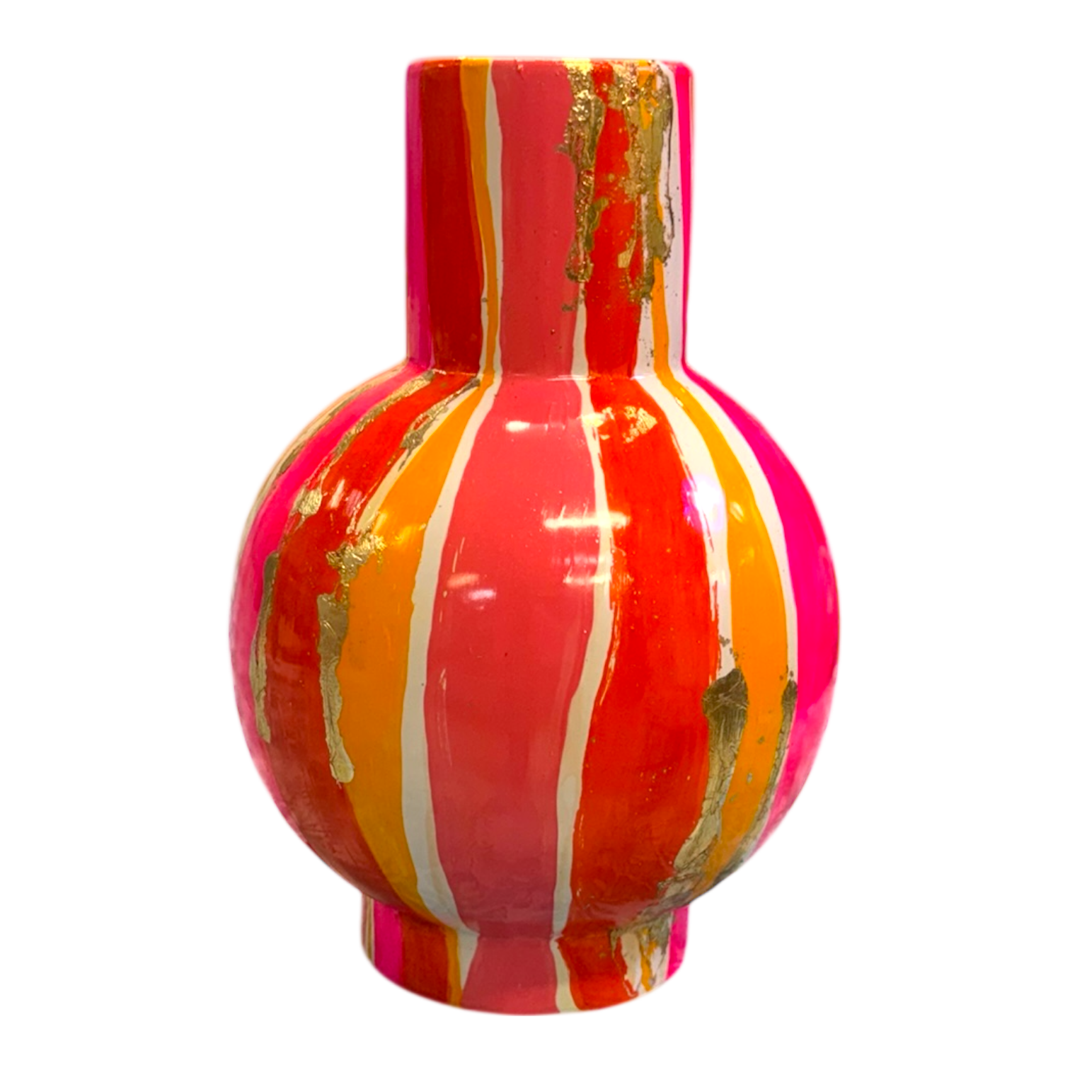 Hot Summer Stripes Vase