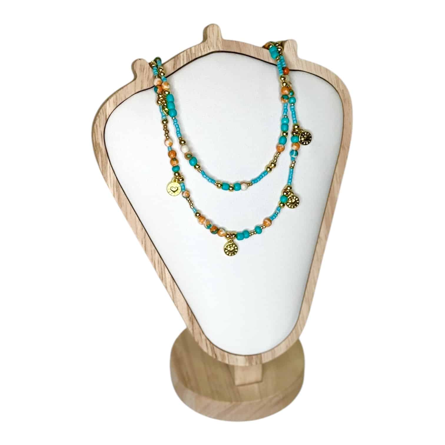 Mediterranean Charm Necklace