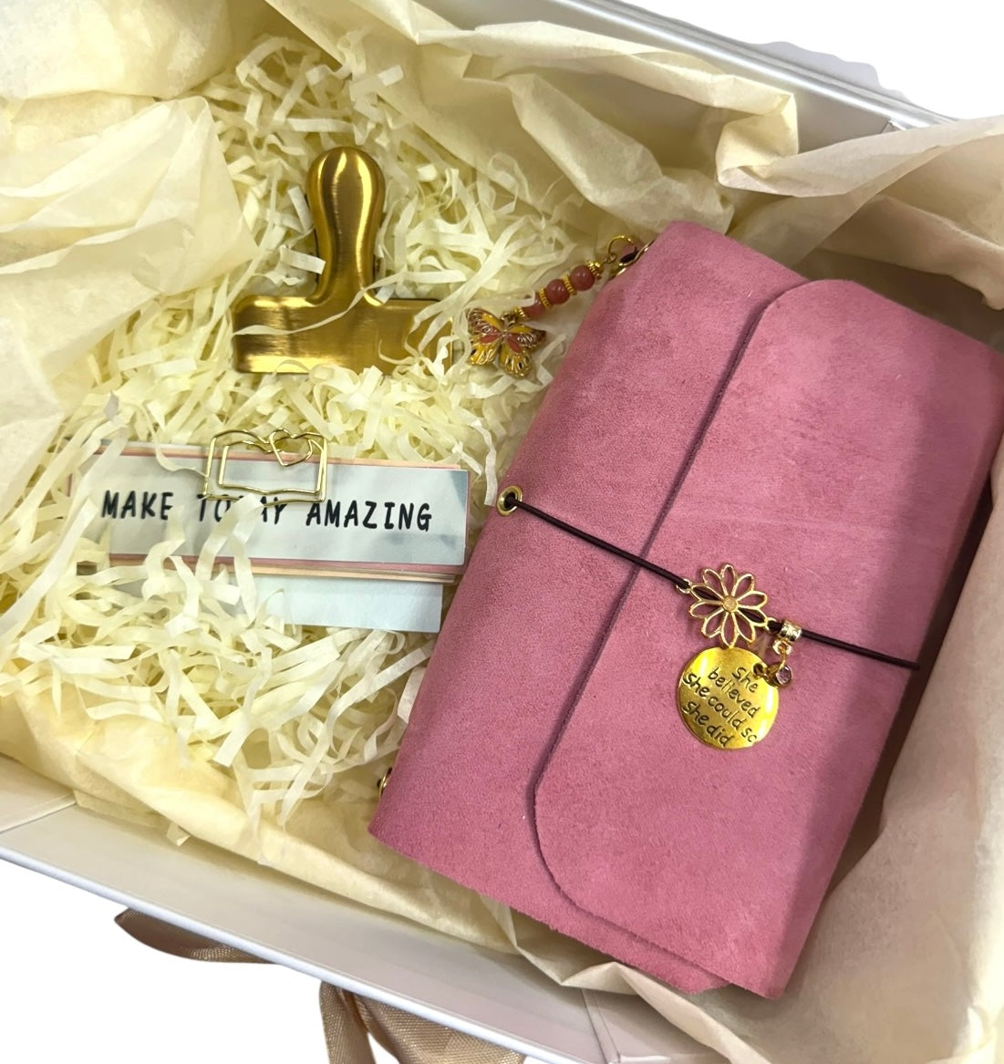 She Believed Passport Journal Gift Set