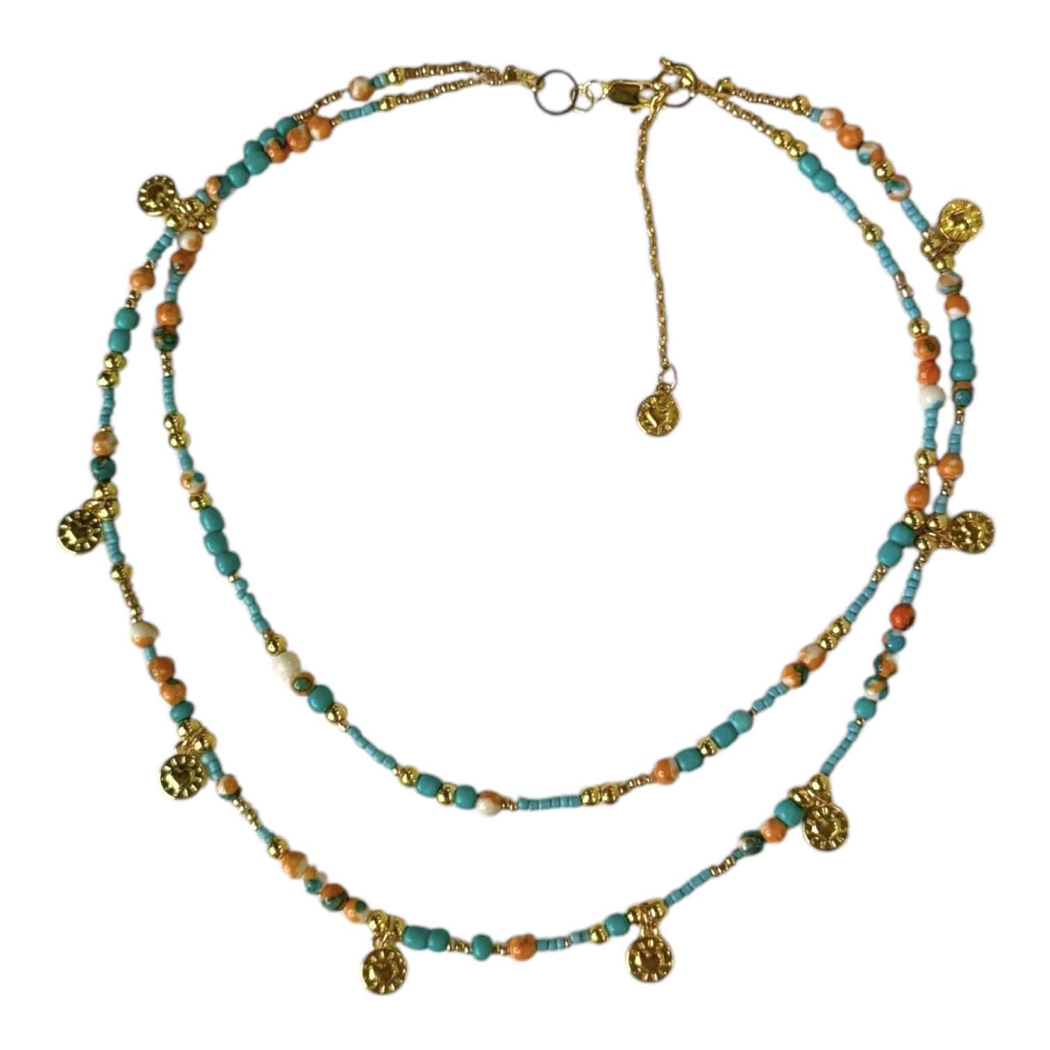 Mediterranean Charm Necklace