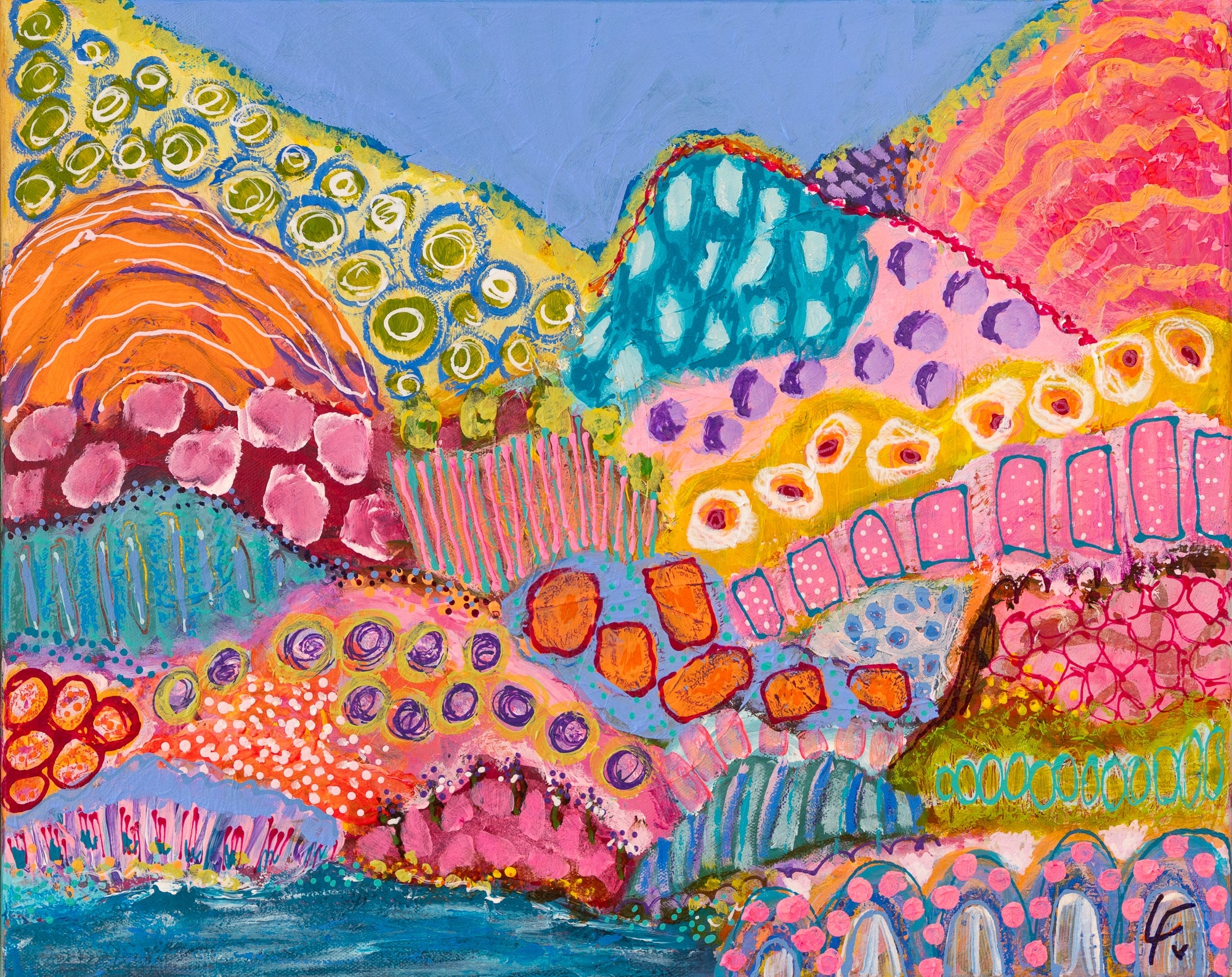 Beyond The Meadows Fine Art Print