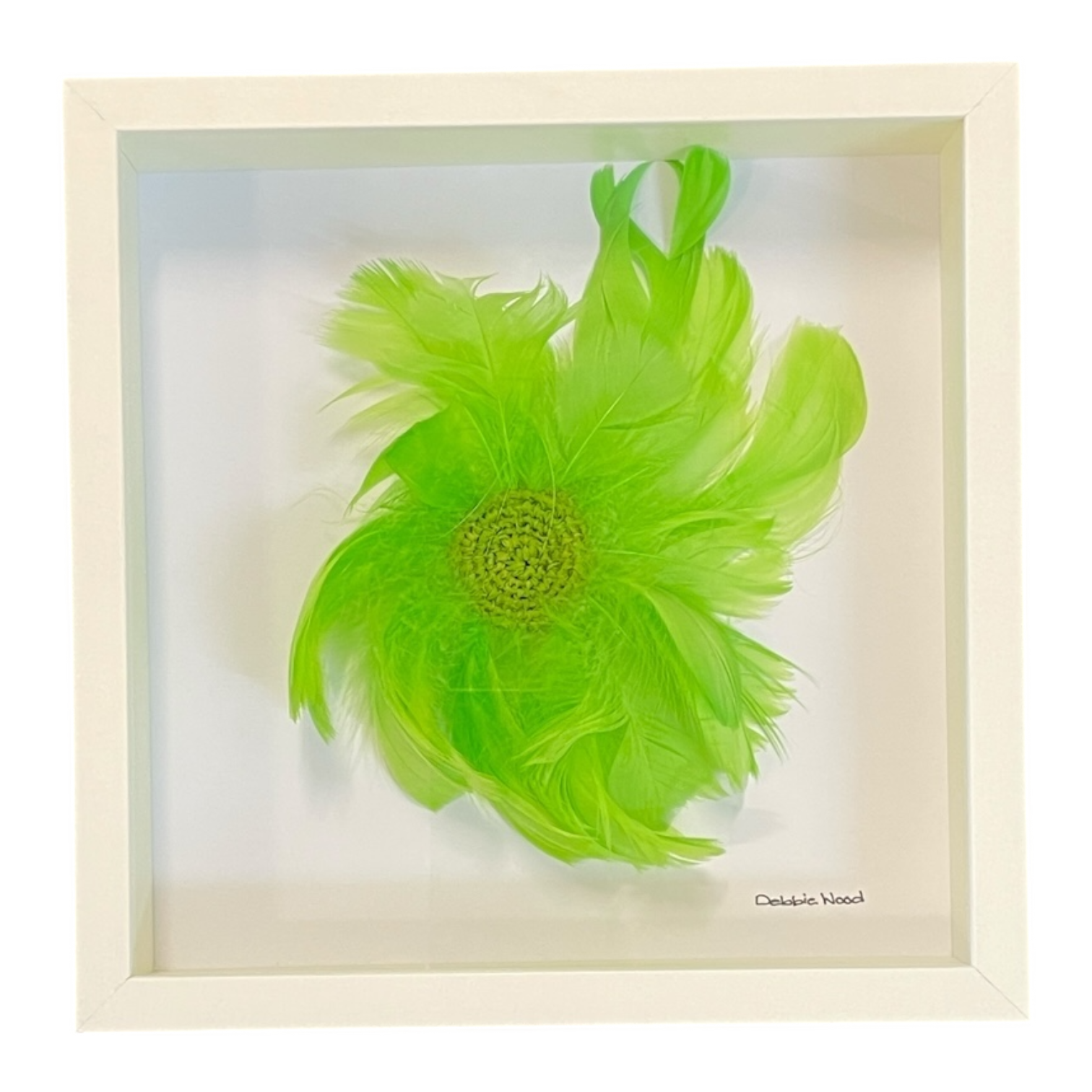 Green Wildflower 1 – Original Artwork by Debbie Wood