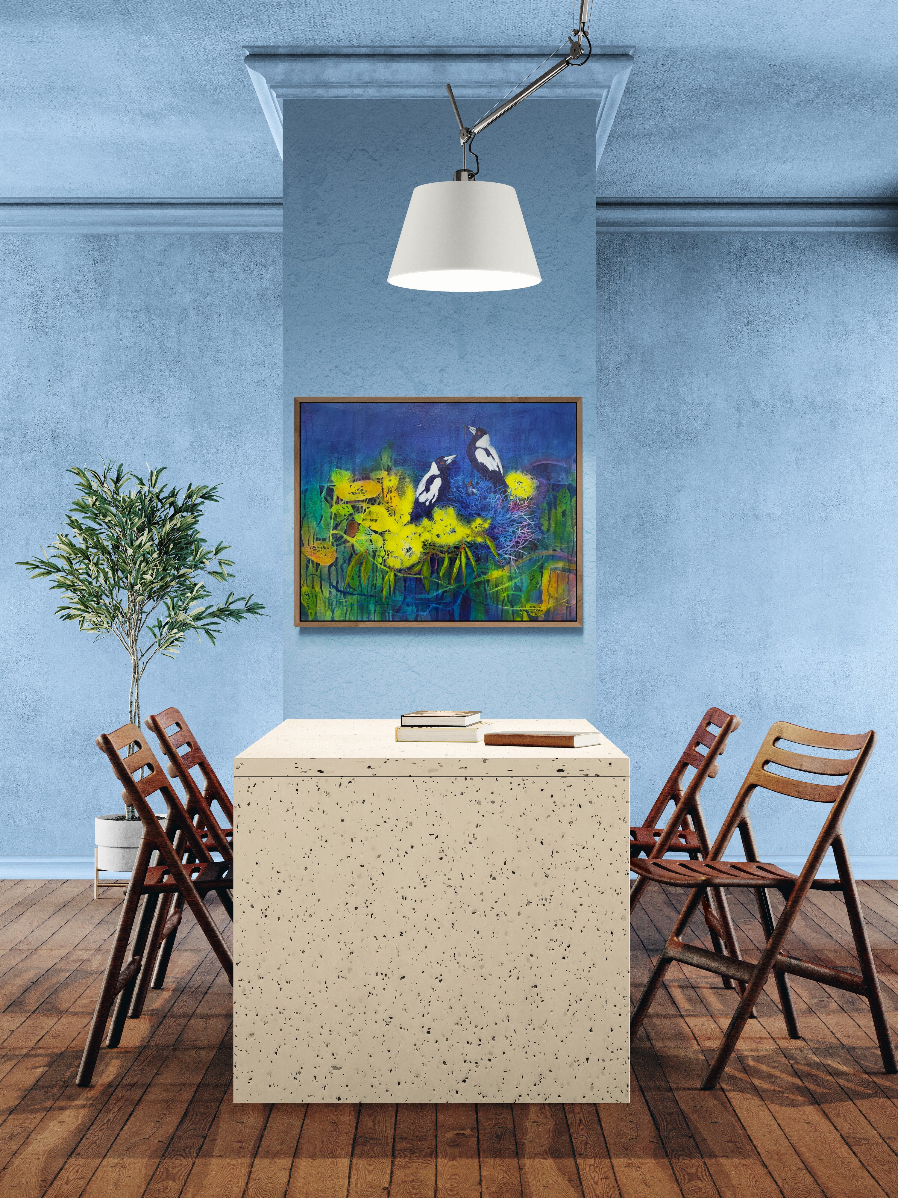 Magpie’s Rest - Original Artwork by Jacqueline DeTessier