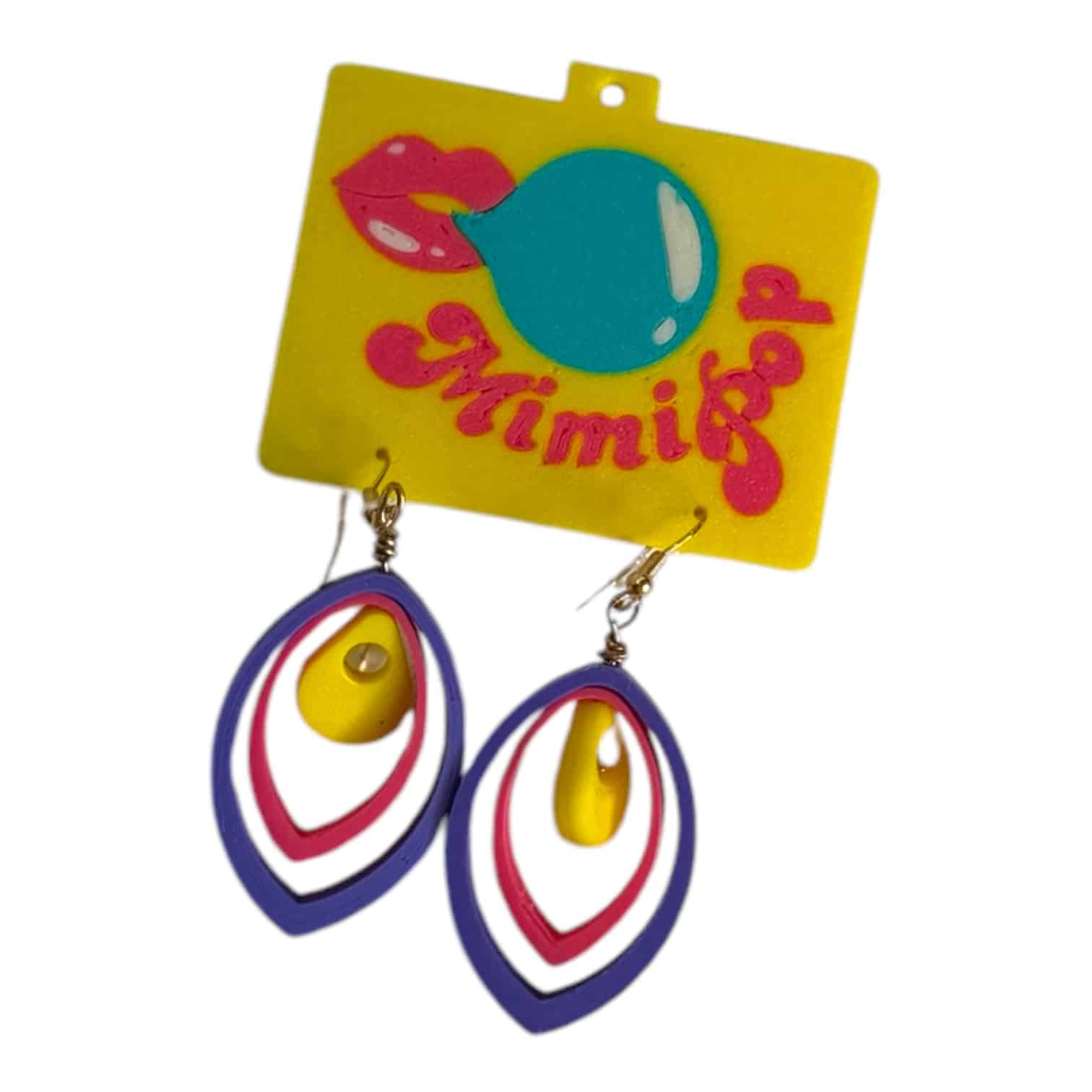 MimiPop Teardrop Loop Earrings