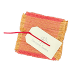 Vibrant Sunset Coaster Set | Alpaca & Silk by Australian artist Fiona Durman