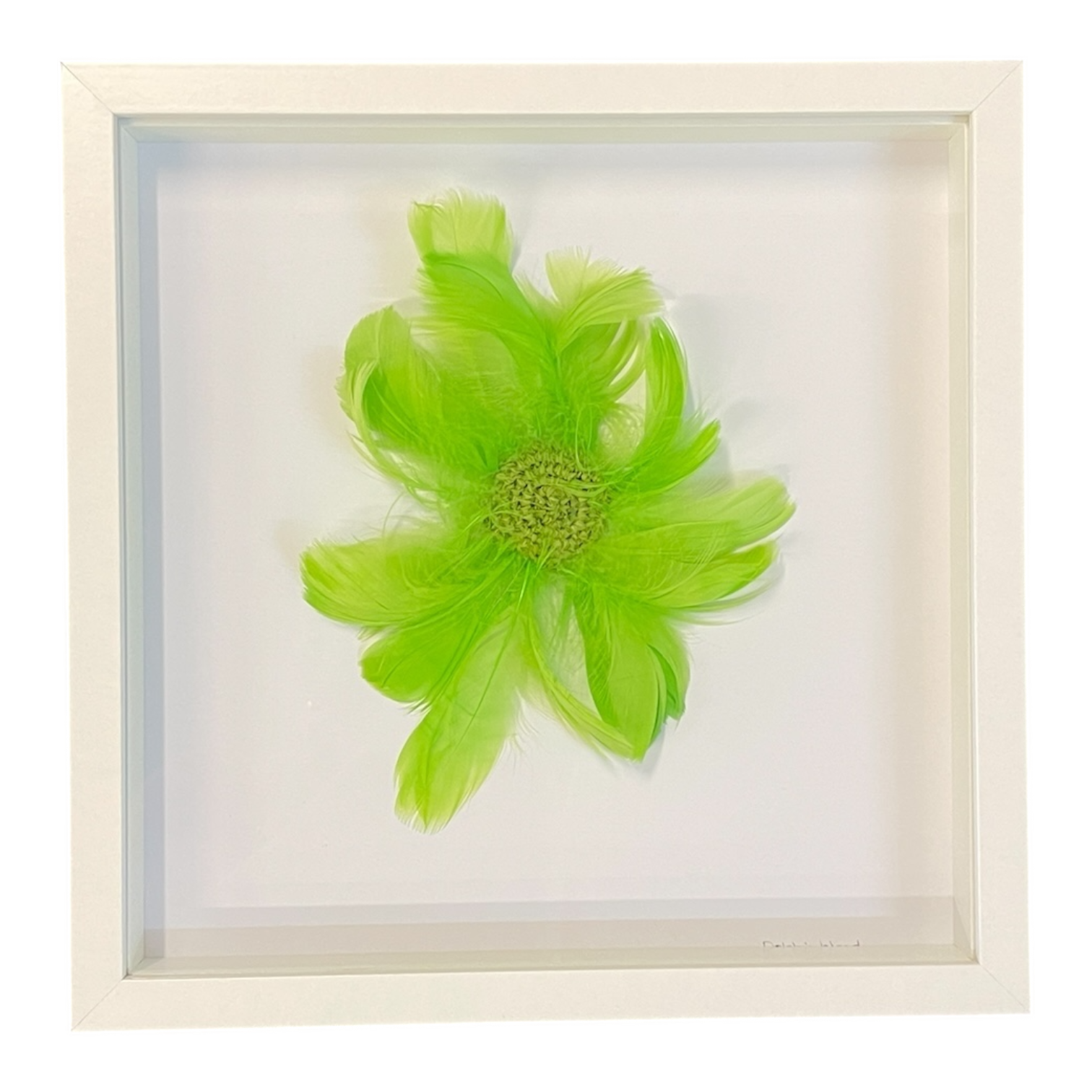 Green Wildflower 3 – Original Artwork by Debbie Wood