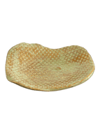 This platter is hand built and glazed - it is perfect for adding a pop of green to your table. Handmade in Ganmain by Australian artist Jody Graham.